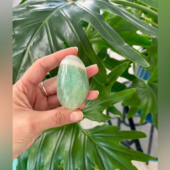 Other - Green fluorite Palmstone